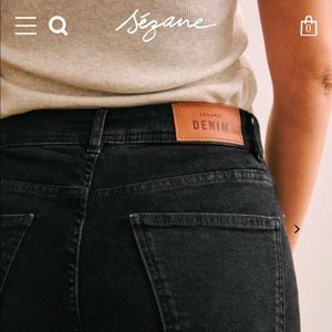NWOT Sezane perfect slim jeans